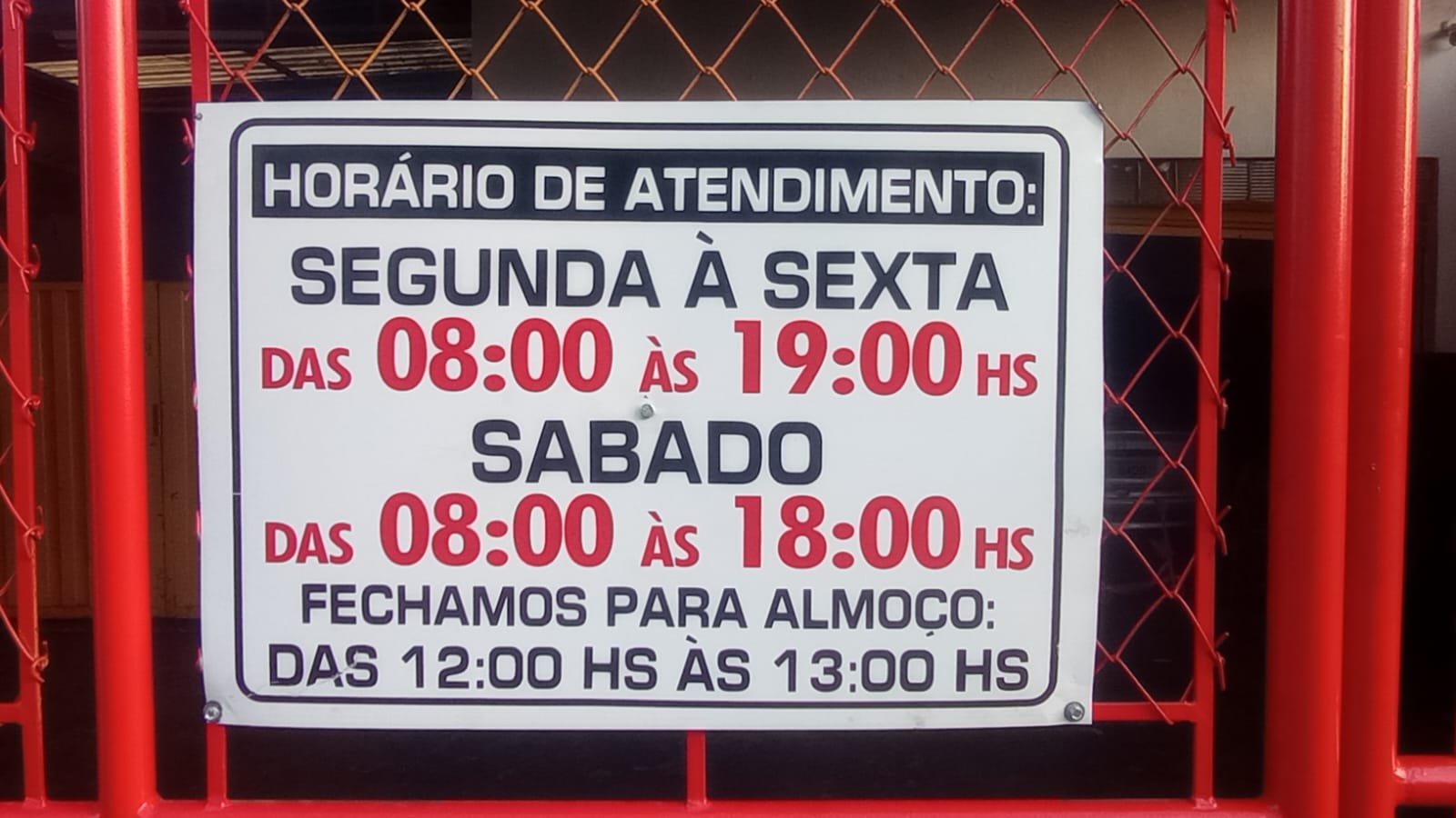 Trabalho no Fer Auto Center